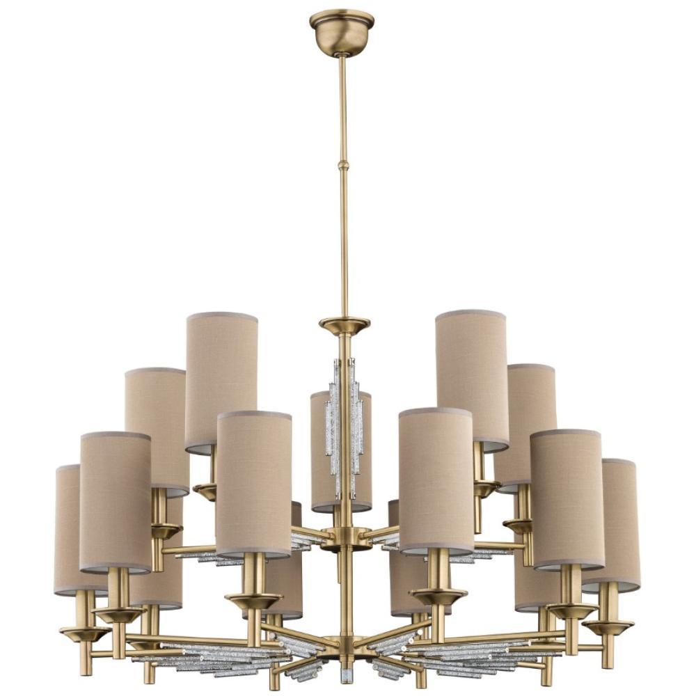 luxus velkorozmerny mosadzny lustrov svetlo textilny tien elegantny swarovski krystal spalna obyvacka predsien chodba vila zamok osvetlenie.jpg